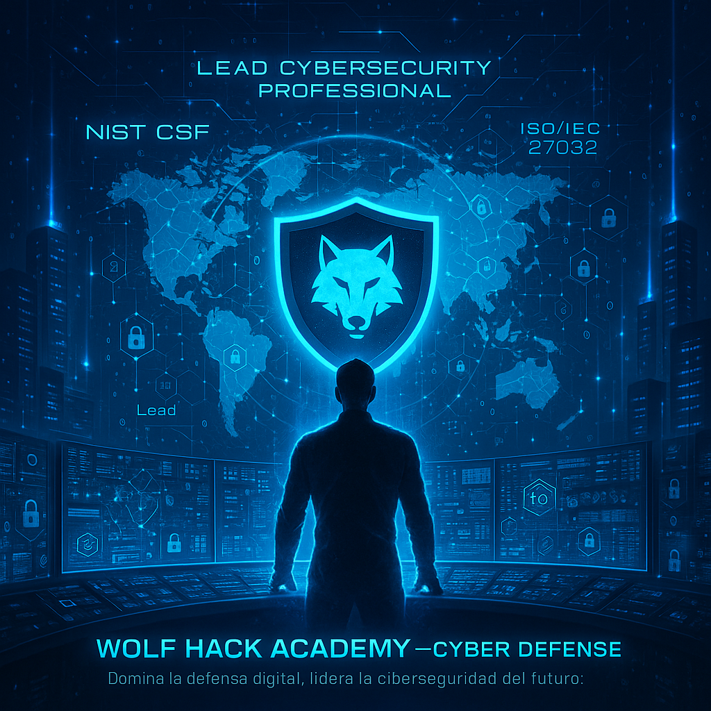 Portada de la canción Lead Cybersecurity Professional de Runas de Uruz para Wolf Hack Academy